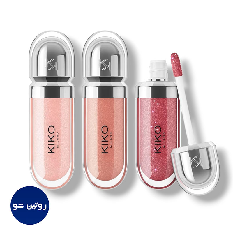 پکیج لیپ گلاس KIKO MILANO Glossy Lip Set